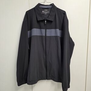 Pebble Beach Performance Men’s XL Windbreaker Jacket Water Resistant Golf